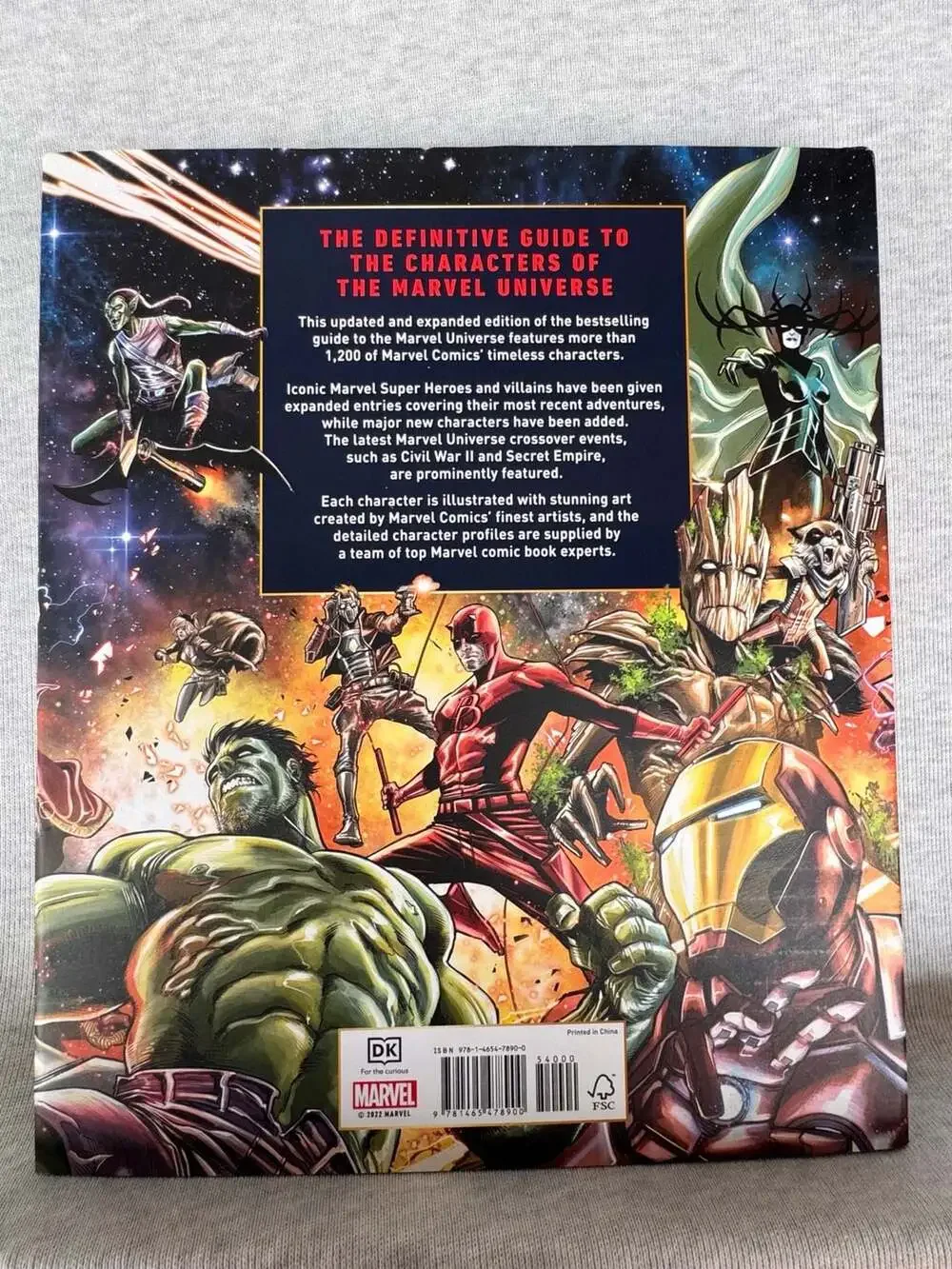DK marvel encyclopedia